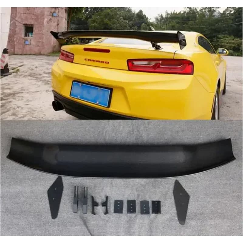 Real Carbon Fiber Car Rear Wing Trunk Lip Spoiler For Chevrolet Camaro 2010 2011 2012 2013 2014 2015 2016 2017 2018 2019 2020