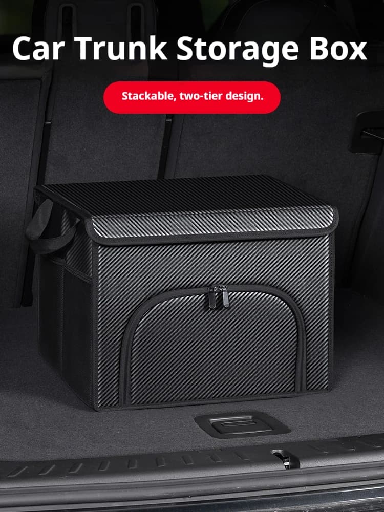 Car trunk large capacity Foldable storage box shoe storage organizing box For Subaru STI Forester Impreza Legacy Outback XV BRZ