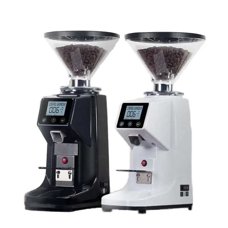 Commercial Espresso Coffee Machine Professional Touch-Screen Adjustable Stainless Steel Hotels Use Electric Coffee Grinder