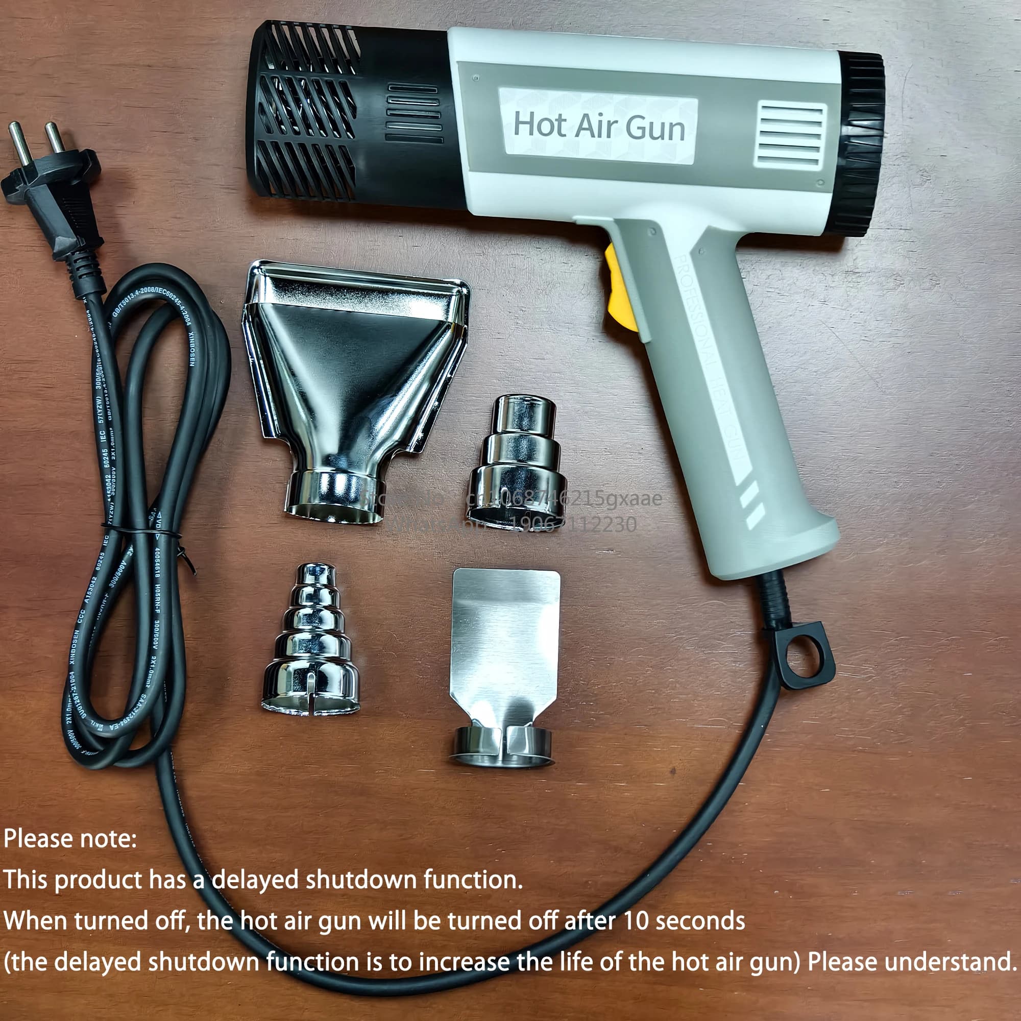 Small Hot Air with Large-Screen Digital Display for Precision Baking Glue-Coated Thermostat Hot Air with Memory