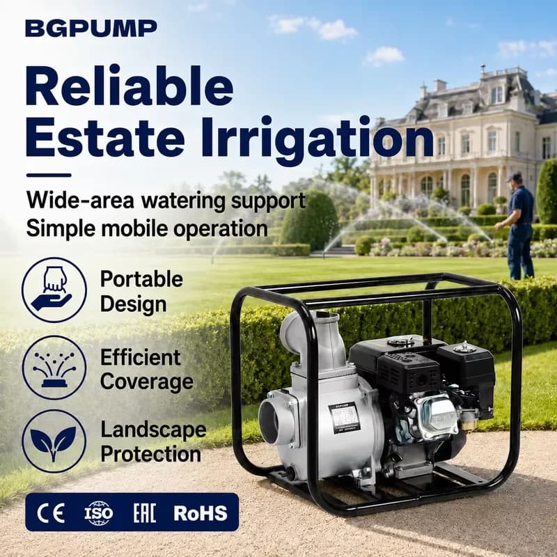 Small Diesel Driven Water Pump for Emergency Use