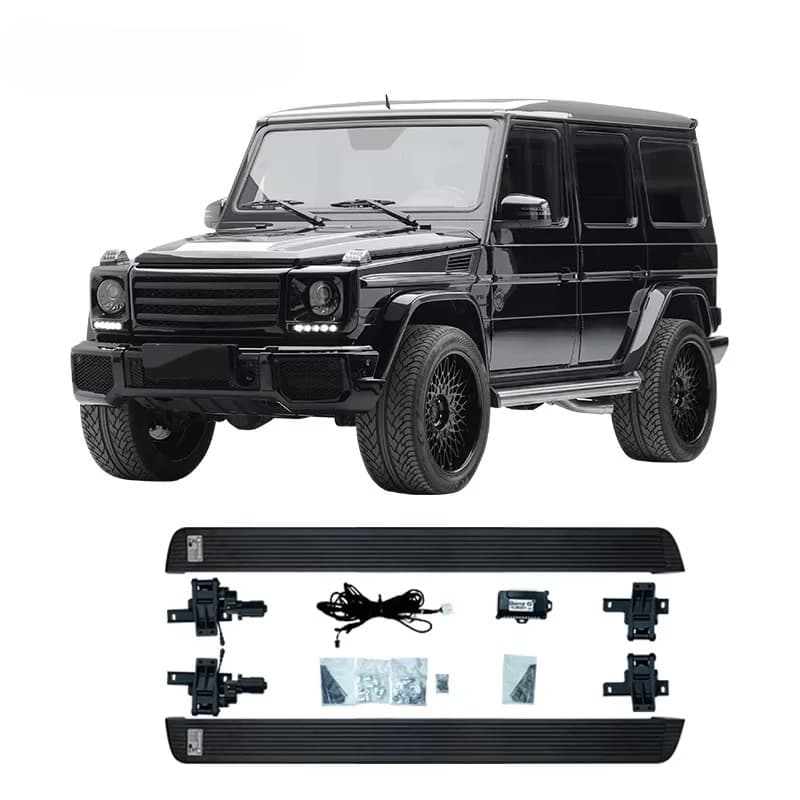 YTPIONEER New Arrival Full Automatic Waterproof Aluminum Alloy Electric Side Steps Power Running Boards for Benz- G Series W463