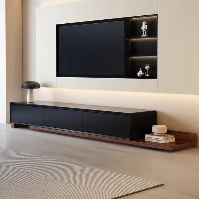 House Home Tv Stand Walnut Bedroom Designer Comfortable Dining Room Tv Stand Fireplace Muebles Para Hogar Modern Furniture