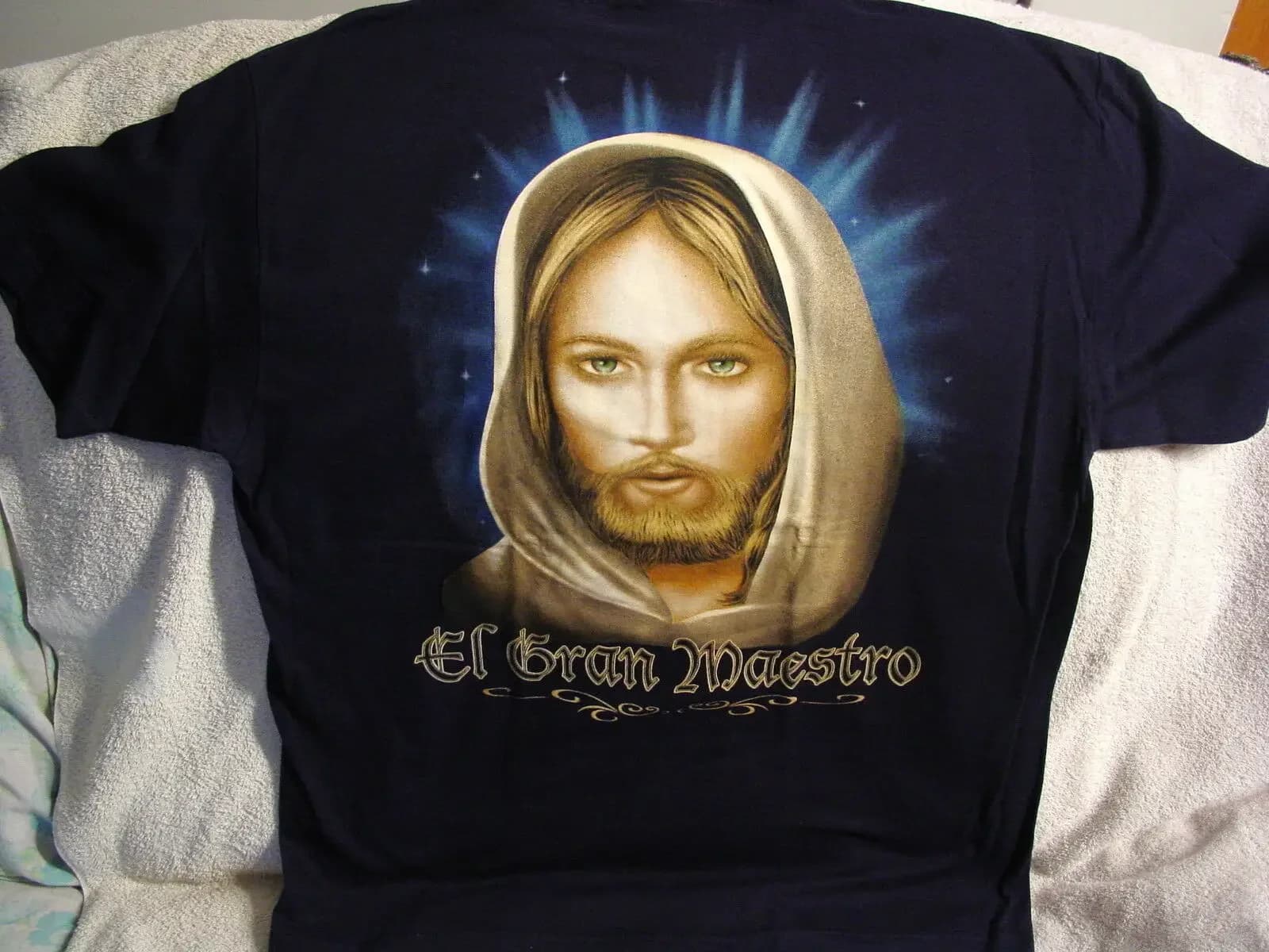Jesus El Gran Maestro. Religion Christian Gift T-Shirt. Summer Cotton Short Sleeve O-Neck Mens T Shirt New S-3XL