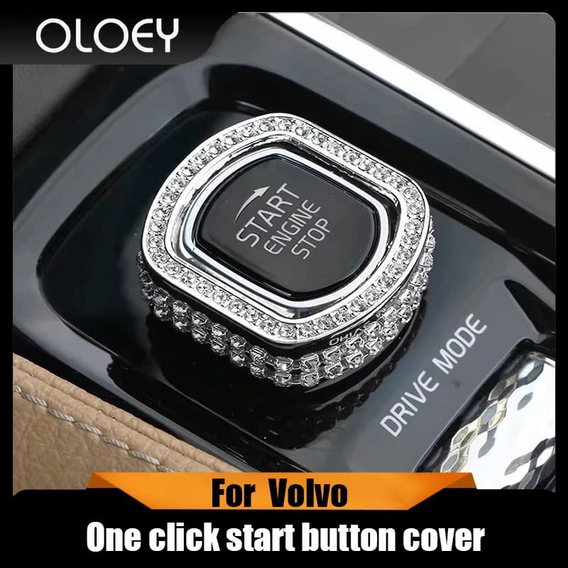 Car Interior Modification Imitation Crystal Diamond Decorative Stickers for Volvo XC60 XC90 S90 V90 s60 v60 xc40 Accessories