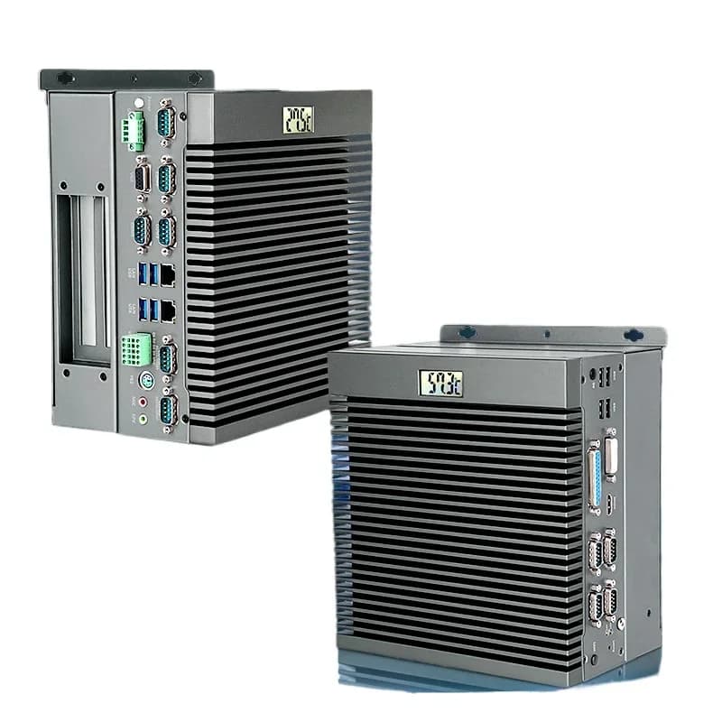 Visual inspection industrial computer, embedded PCI extended industrial computer image recognition fanless temperature