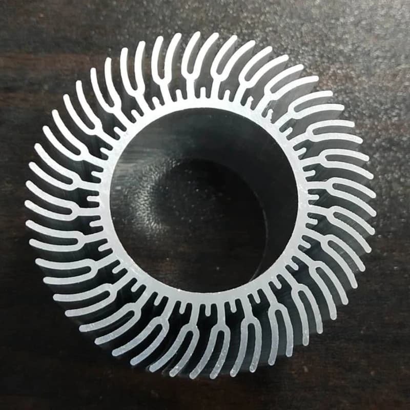 Heat Sink OD50xID27mm Length 30mm 50mm 60mm 70mm Aluminum Heatsink Round Raditor 5w Power Led For DIY