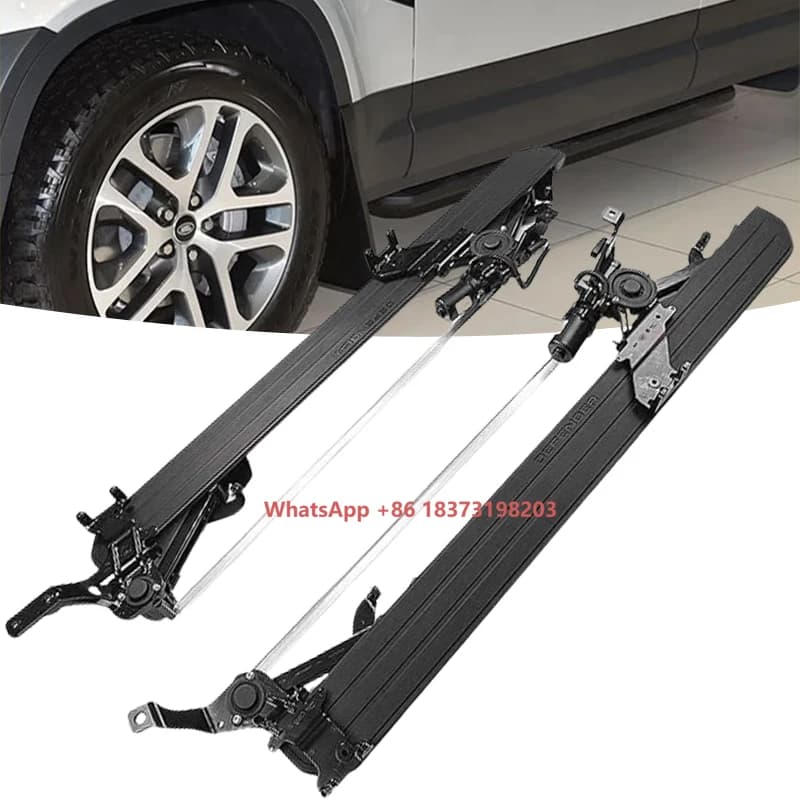 Car Parts Retractable Automatic Side Foot Step Electric Sliding Steps Running Board Power Footrest for Defender