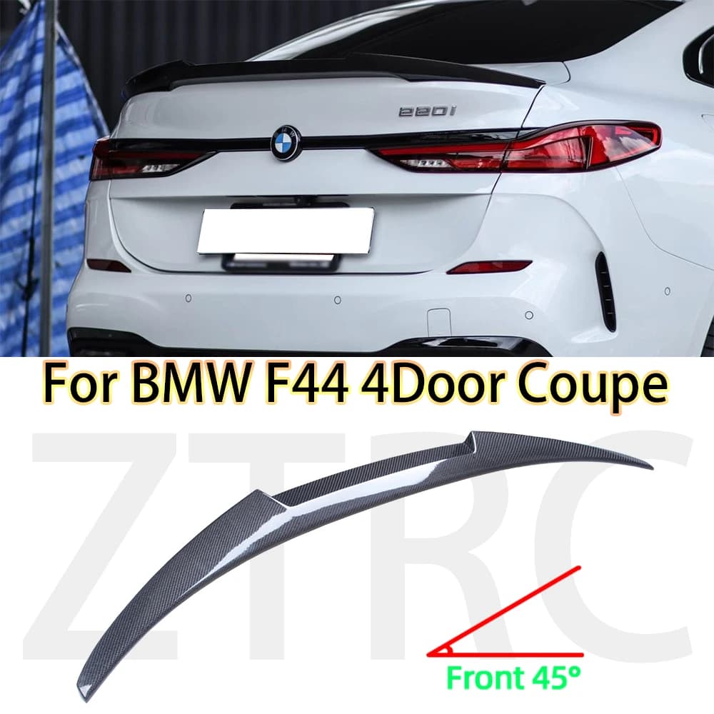 Car Spoiler For BMW 2 Series F44 4Door Cran Coupe M4 Style Real carbon fiber material Rear Spoiler Trunk wing 2020-2026