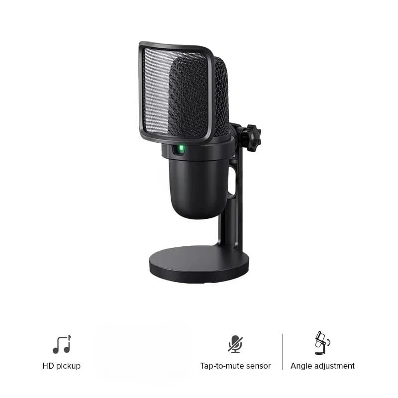 Wholesale Portable Condenser Wired Microphone Professional Game Studio Recording Microphone