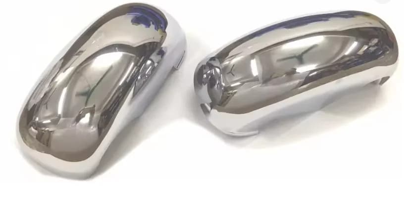 Chrome Side Door Mirror Cover Rearview Mirror Trim For Audi TT MK1