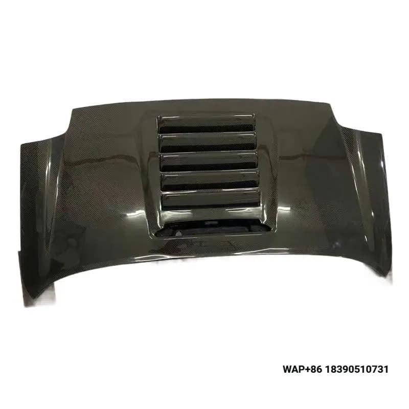For 2000-2005 MRS MR2 Spyder Roadster MR-S Rear Bonnet Engine Plug Cover FRP GT3 Engine Lid CF Carbon Fiber