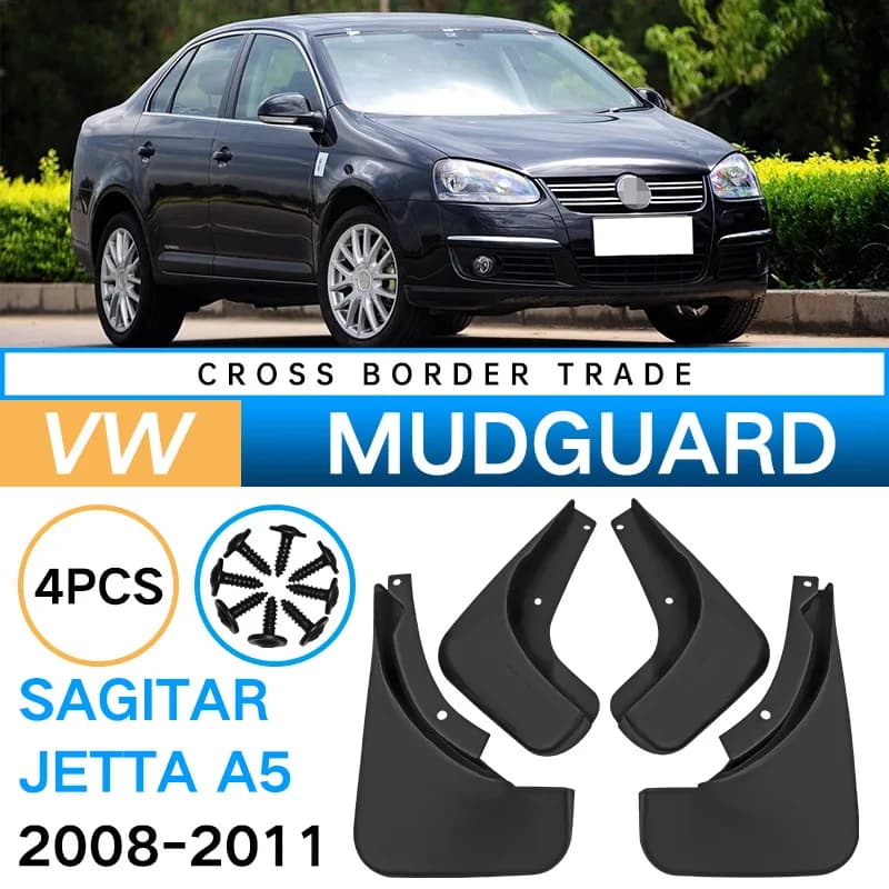 MudFlaps For VW Jetta 2008-2022 Sagitar Vento Bora mk7 A7 A6 Mud Flap Splash Guard Mudguards Front Rear Fender Car Accessories