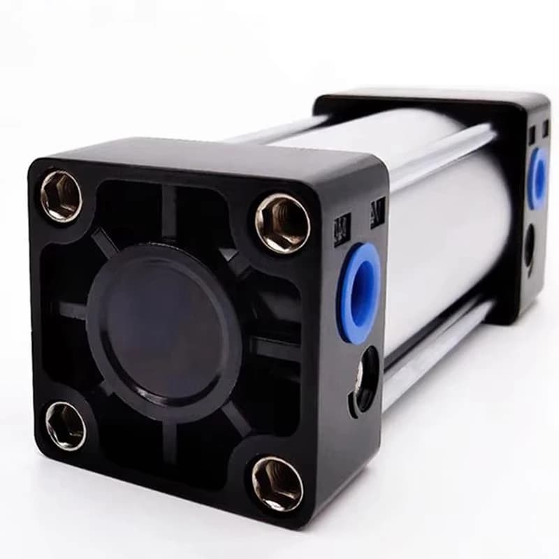 SC Series Standard Pneumatic Cylinder Single Rod 40mm Bore 25‑300mm Stroke Industrial Air Piston Actuator