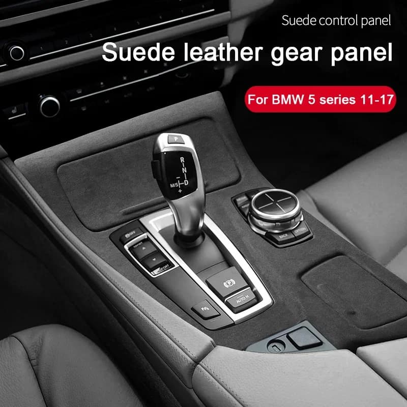 For BMW 5 Series 2011-2017, F10 G30 F90 F07 520i 525d xDrive 528i 535i 530d 550i, Center Console Gear Shift Panel Trim Cover Fra