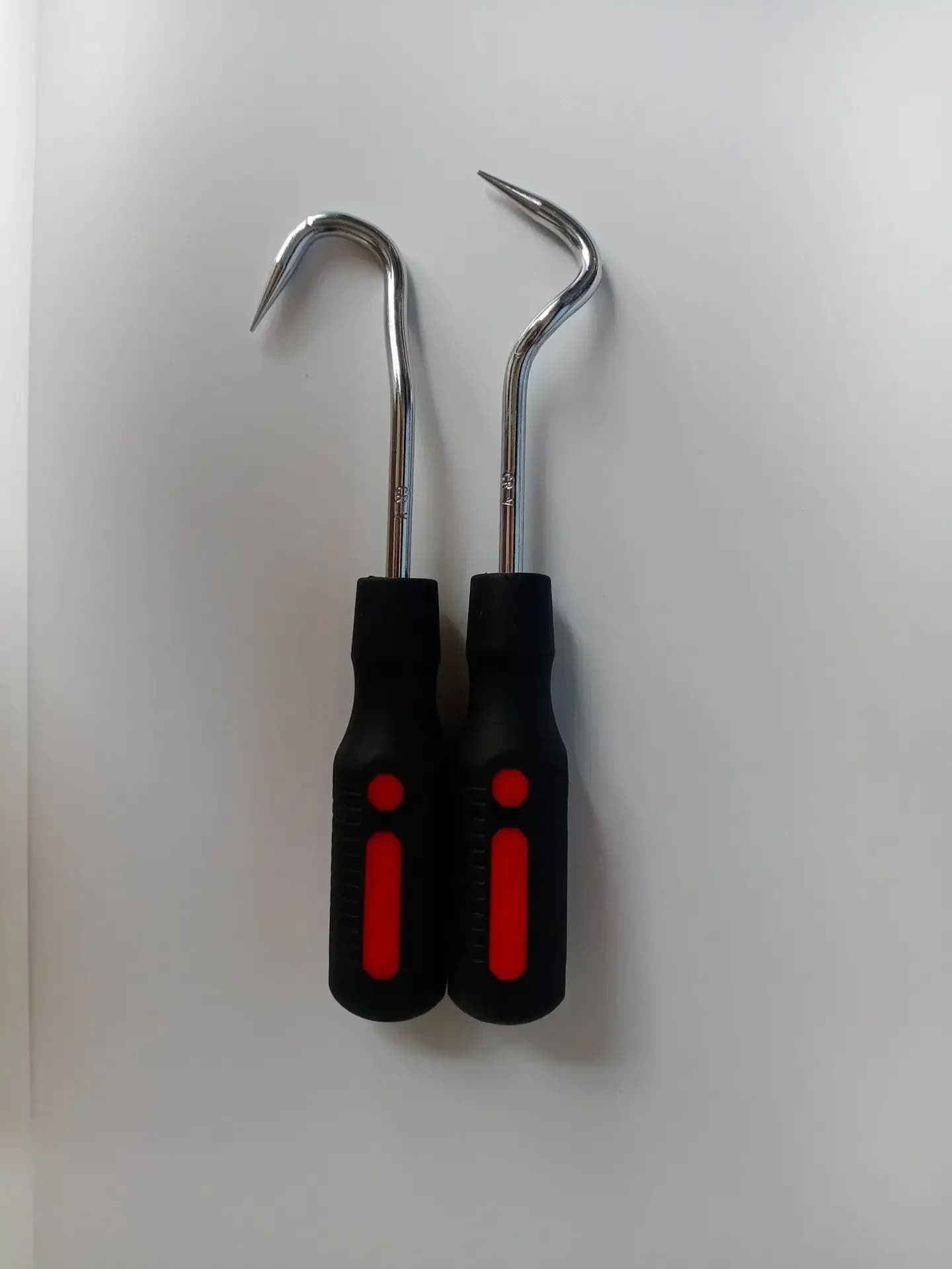 2-Piece Set Of Car Oil Seal Screwdriver, Oil Seal Hook Puller, O-Ring Seal Hook, Car Maintenance Tools