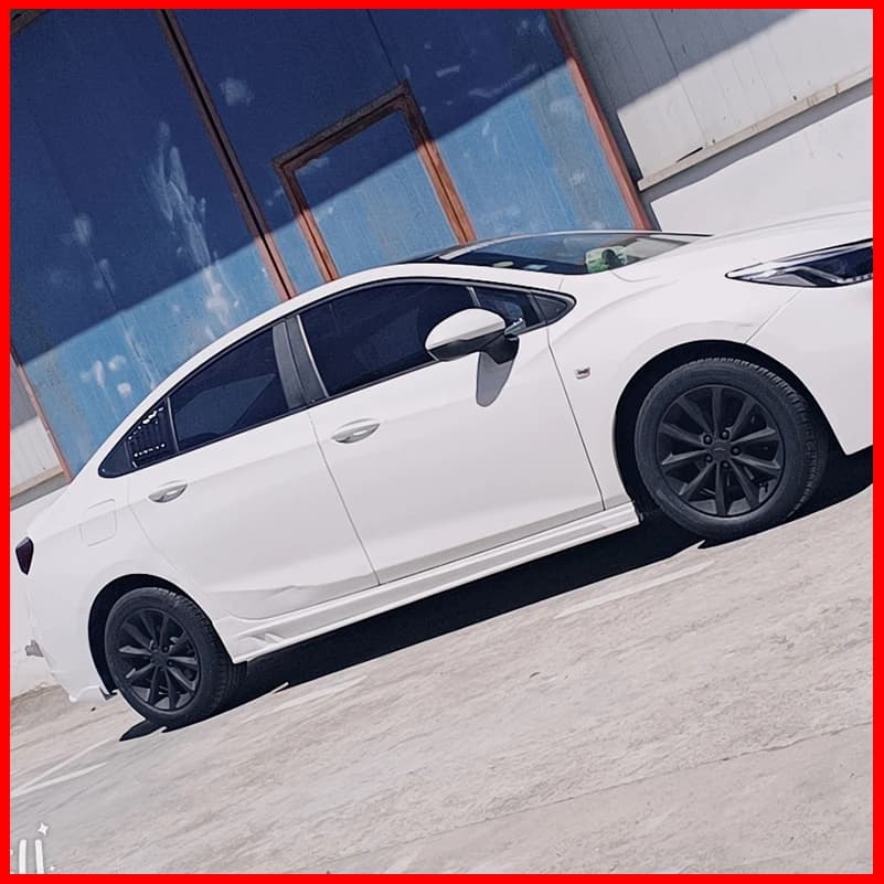 Car Styling  Auto Accessories For Chevrolet Cruze 2016-2019 Rear Window Blind Shades Louver Frame Molding Cover Sticker Trim