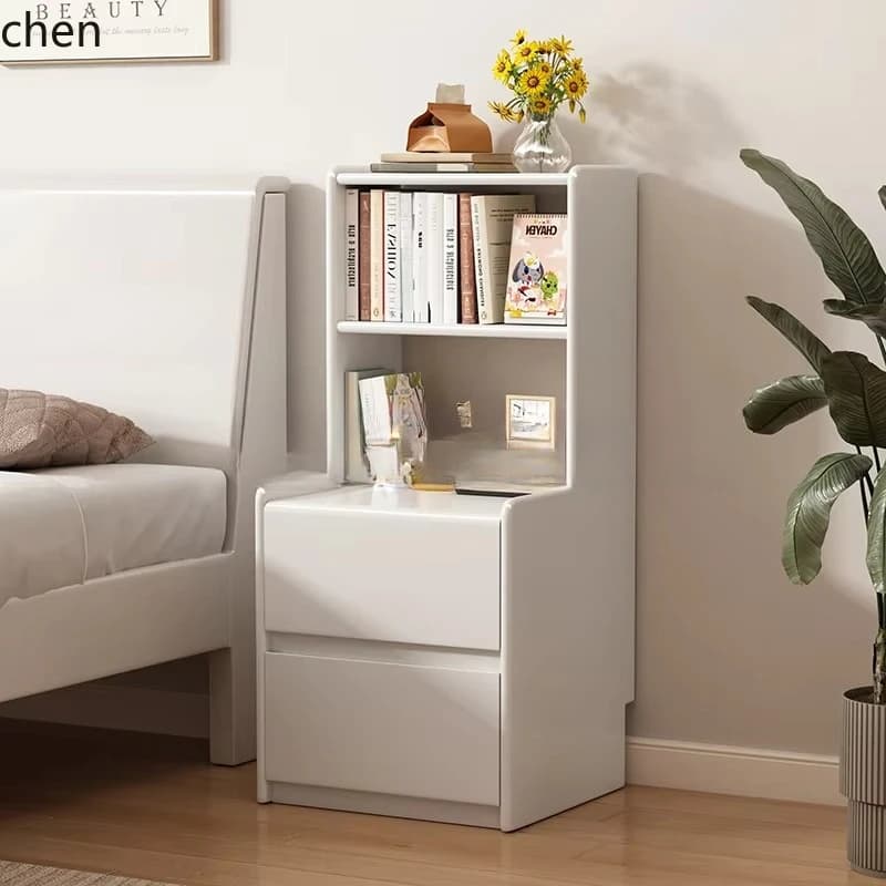 GZ-8 Bedside Table Simple Modern Bedroom Bedside Storage Cabinet Storage Rack