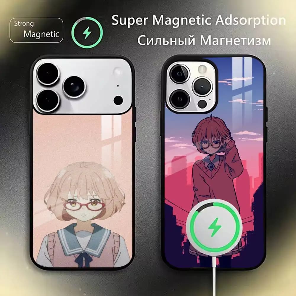 Mirai Kuriyama  Phone Case For iPhone17,16,15,14,13,12,11 Plus,Pro Magnetic with Magsafe Wireless Charging