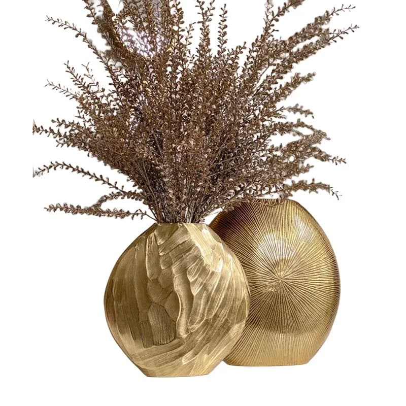 &c High-Level Simple Modern Minimalism Dried Flower ResinVase Ornament Living Room Decoration Light Luxury Cross-Border