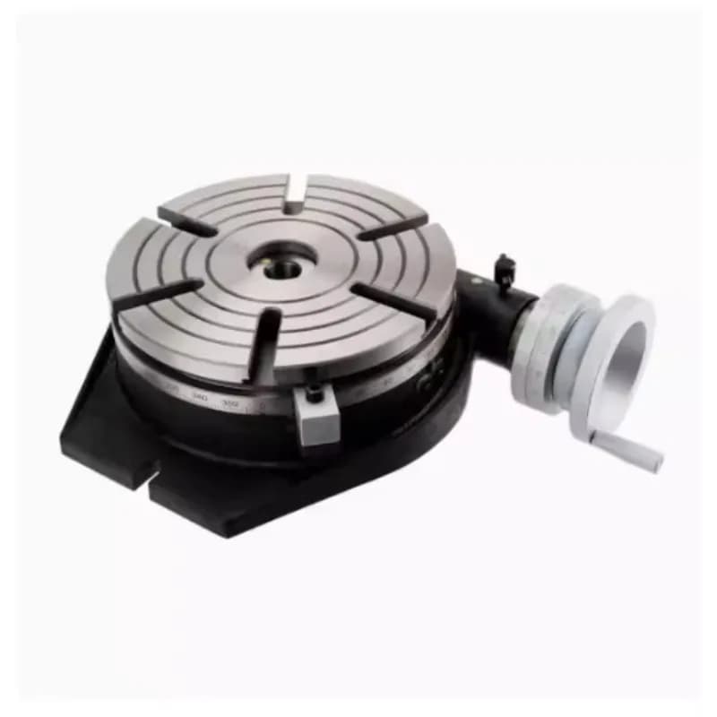 TSK Heavy-Duty Tilting Rotary Table Manual Operation Easy Adjustment Wear-Resistant Tabletop for Milling And Drilling Machines