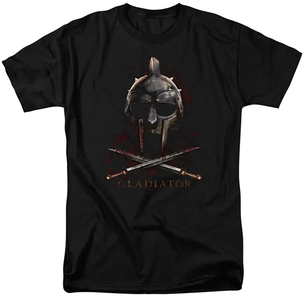 Gladiator Historical Drama Ancient Rome Movie Helmet Mens T-Shirt. Summer Cotton Short Sleeve O-Neck Unisex T Shirt New S-3XL