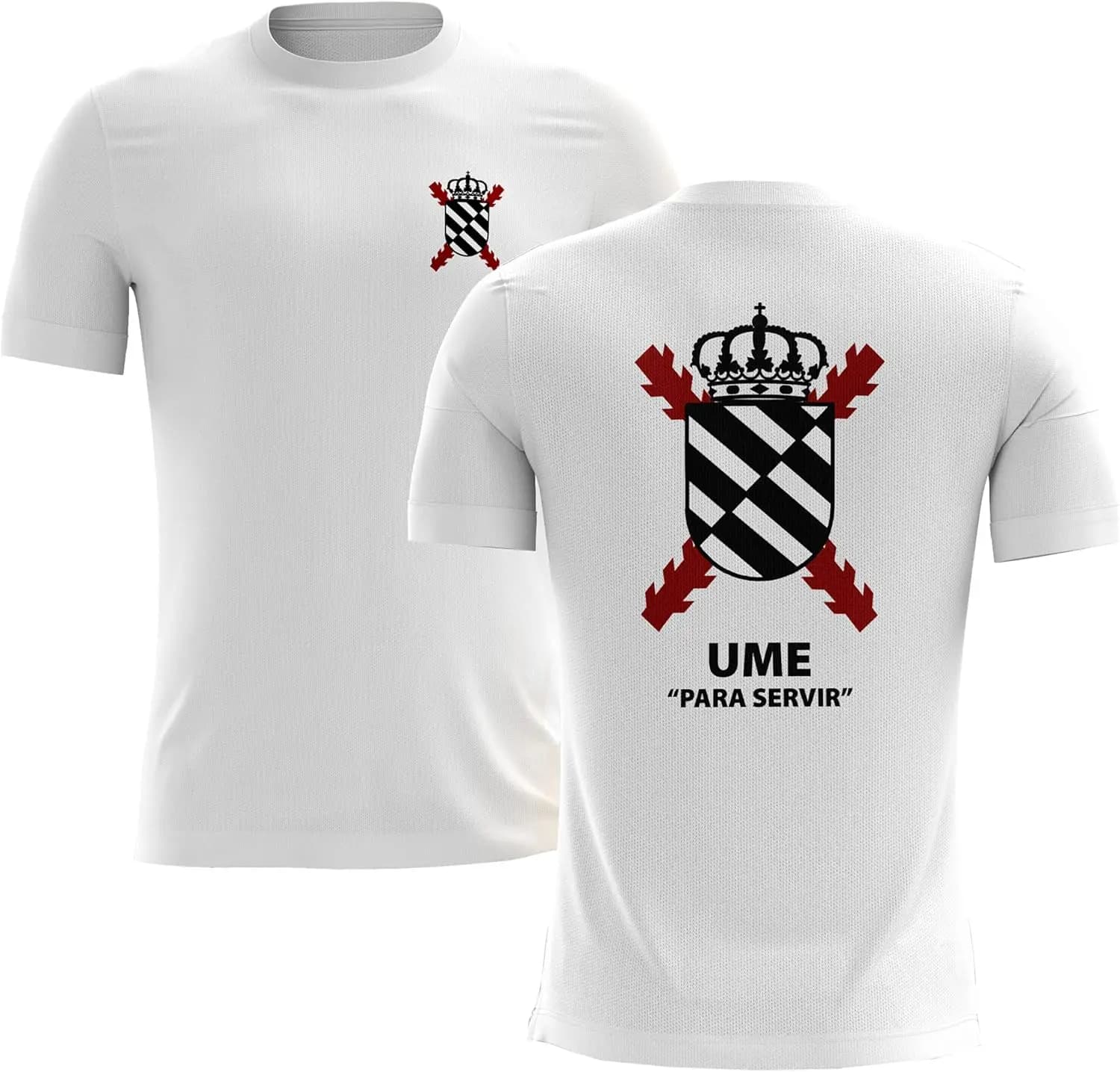 Camiseta De La UME Unidad Militar De Emergencias Del Ejercito Español. T-Shirt Short Sleeve Casual 100% Cotton Shirt