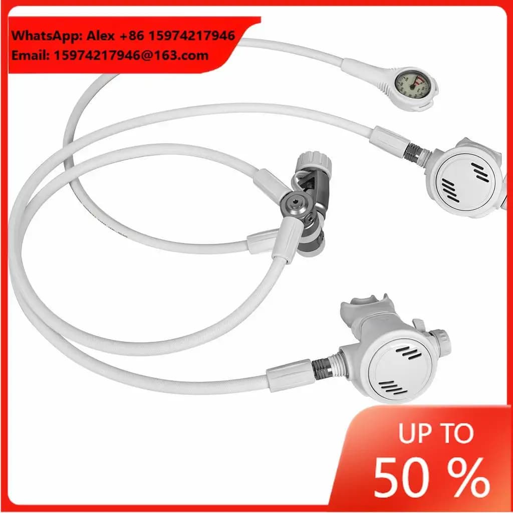 High Quality Regulator Set Octopus Yoke Adjustable Scuba Diving Regulator With Submersible Gauge