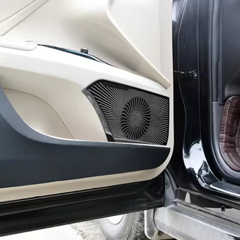 For Toyota Camry 70 XV70 2018 2019 2020 2021 2022 2023 Stainless Car Door Sound Stereo Audio Tweeter Speaker Trim Cover Sticker