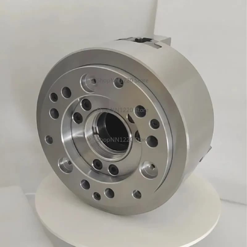 8 Inch SB208 SB210 Hollow Three Jaw Hydraulic Power Chuck Oil Pressure CNC Lathe Chuck