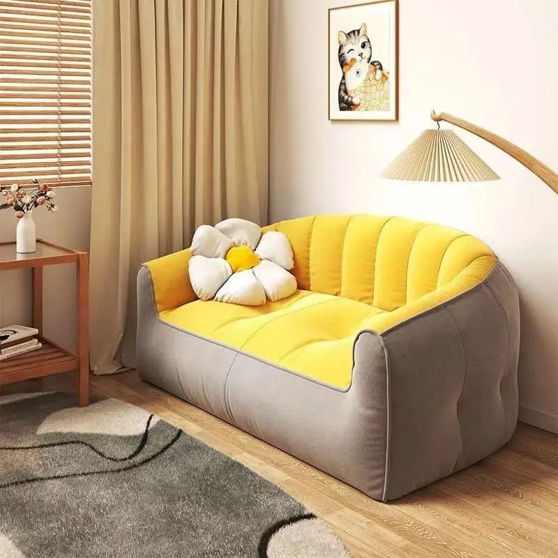 HYS sofa tatami double bean bag can lie down and sleep dormitory small