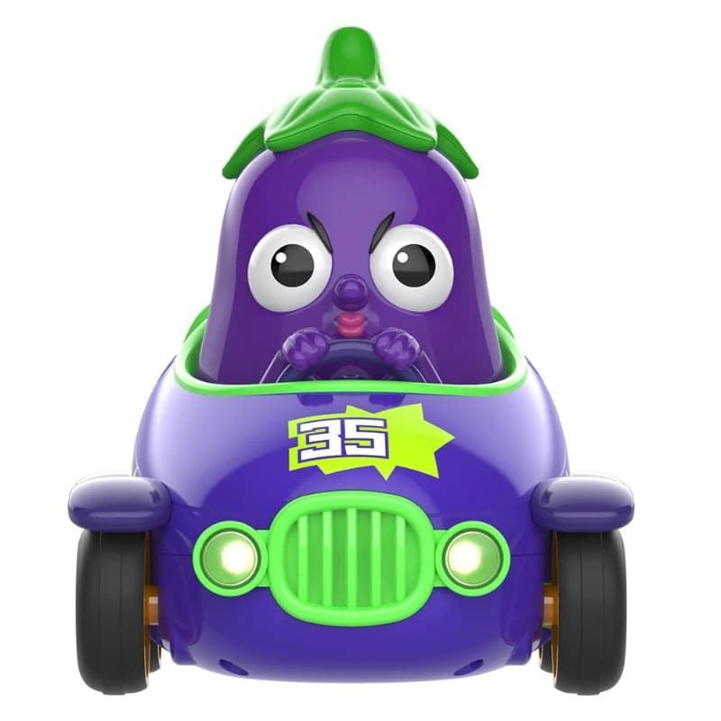Simulation eggplant remote control car children's electric sports car