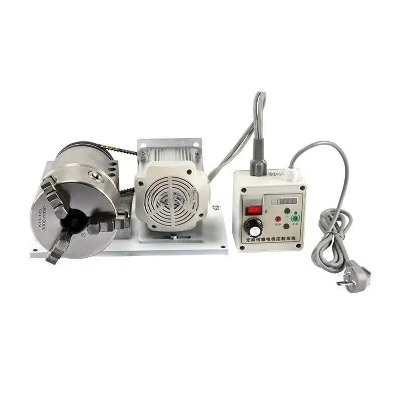 Polishing Motor Three-Jaw Chuck Billiard Cue Repair Woodworking Lathe Spindle