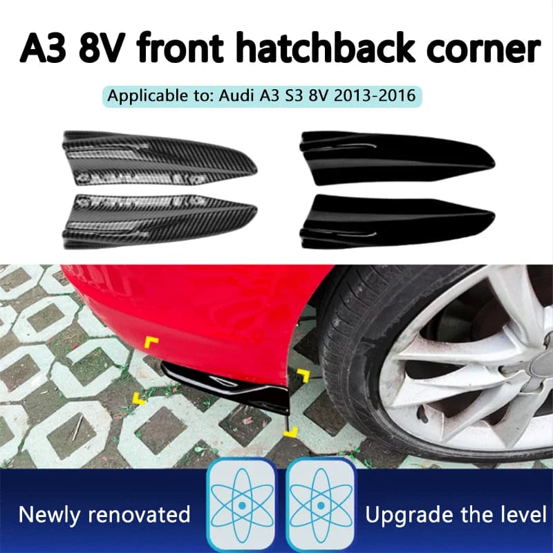 Suitable for Audi A3 hatchback S3 8V Sline 2013-2016 special rear corner car sticker modification accessories