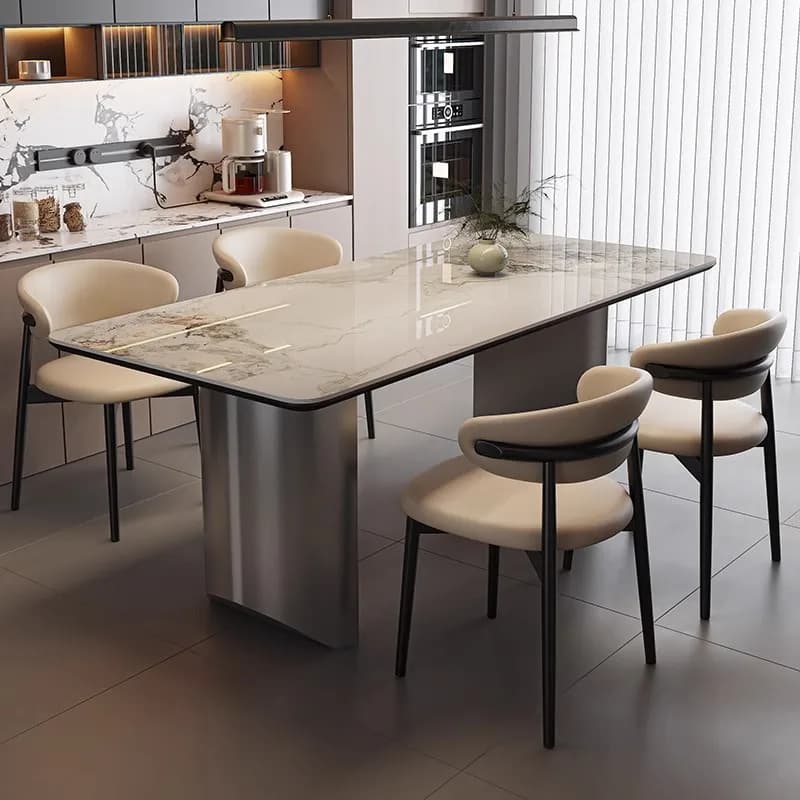 Salon Design Elegant Dining Table Premium Salon Dining Tables Simple Minimalistmuebles Para Cocina Dining Room Furniture