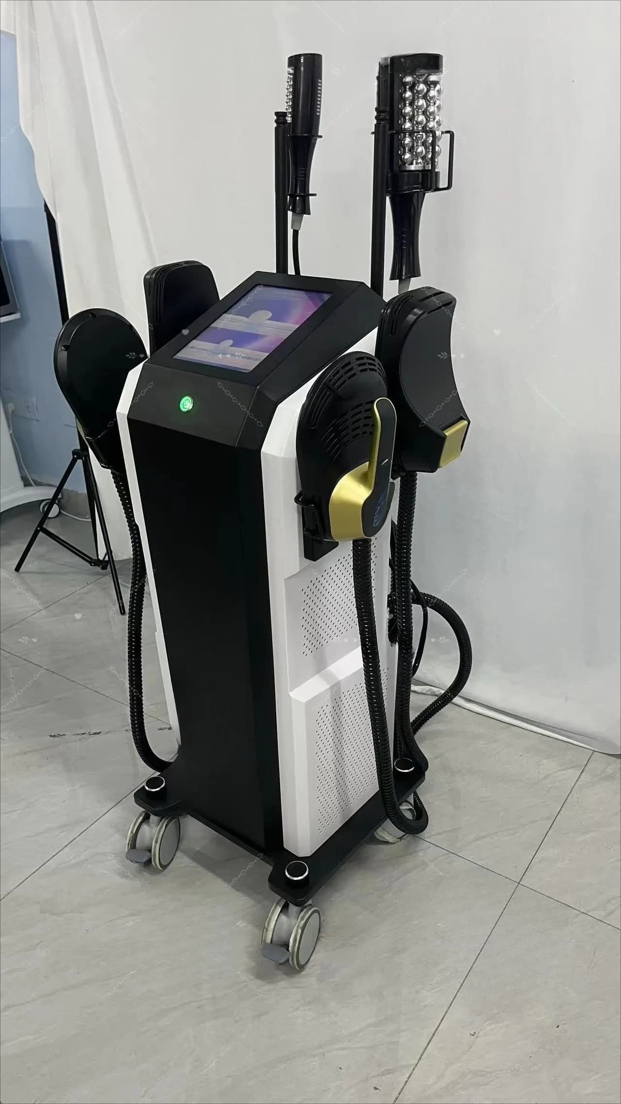 Neo 2in1 Hi-emt Sculpting Roller Physiotherapy Eliminates Pain Orange Peel Tissue Slimming Machine