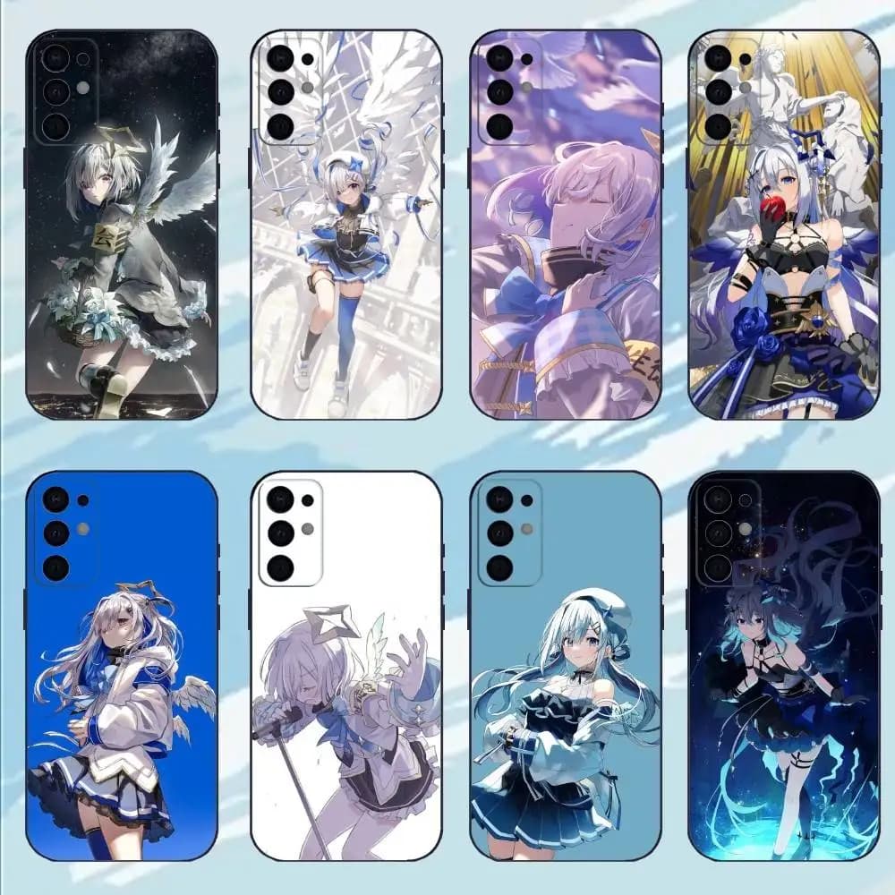 A-Amane K-Kanata  Phone Case For Samsung S25,S24,S23,S22,S21,S20,Plus,lite Soft Black Shell