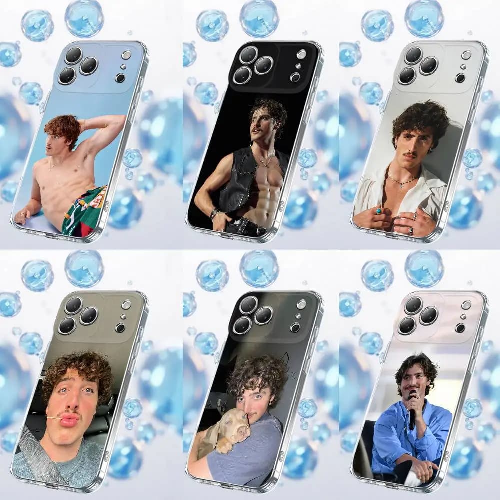 For B-Benson American Heart B-Boone Phone Case For iPhone 15 17 11 14 13 16 12 18 Pro Max Mini Plus DIY Clear Silicone Cover