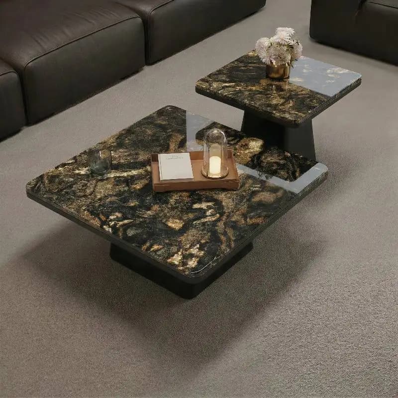 European Decoration Coffee Tables Set European Apartments Modern Tea Table Designer Space Saving Muebles Para Hogar Furniture