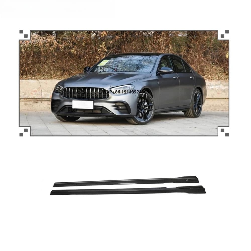 Carbon Fiber Side Skirts for Benz E Class W213  2016-2022