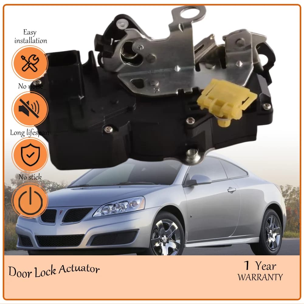 Reinforced-Crafted Front Right 5Pin Small Mouth Door Lock Mechanism, Adapted to Pontiac G6 2006-2009,oe 100DLA1120S,100DLA1137S