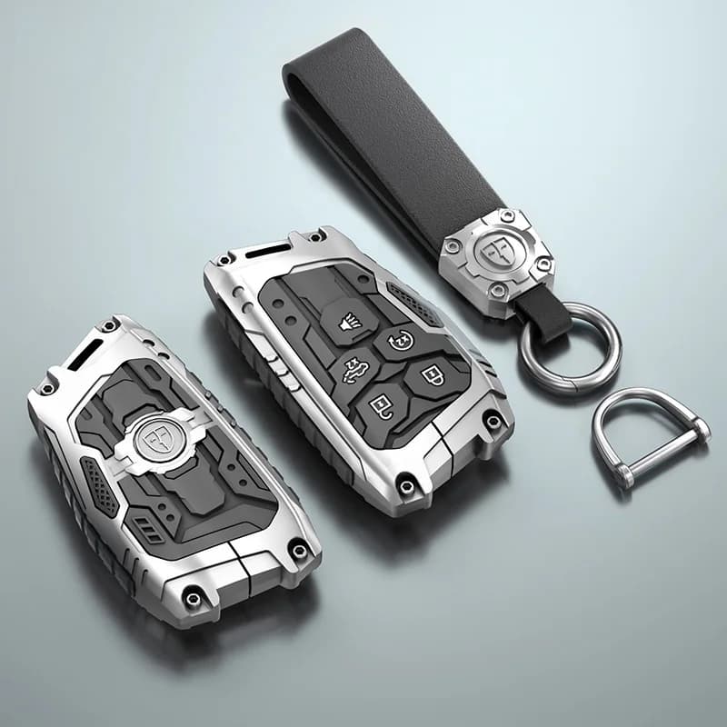 Zinc Alloy 4/5/6 Buttons Car Key Cover for GMC Yukon For Chevrolet Suburban Tahoe Buick ENVISION S Plus Avenir Shell Case