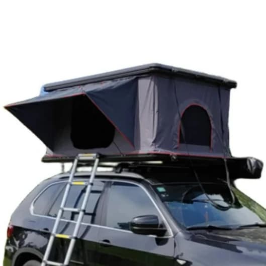 4x4 Four-season Roof Top Tent for SUV Car Camping Outdoor Overland Travel with Ladder One Bedroom Quick Automatic Opening
