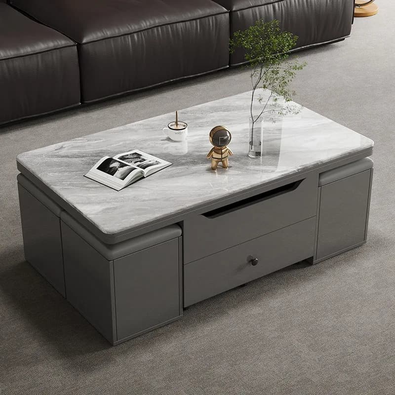 Variable dining table dual-purpose small apartment creative lifting and folding movable installation-free