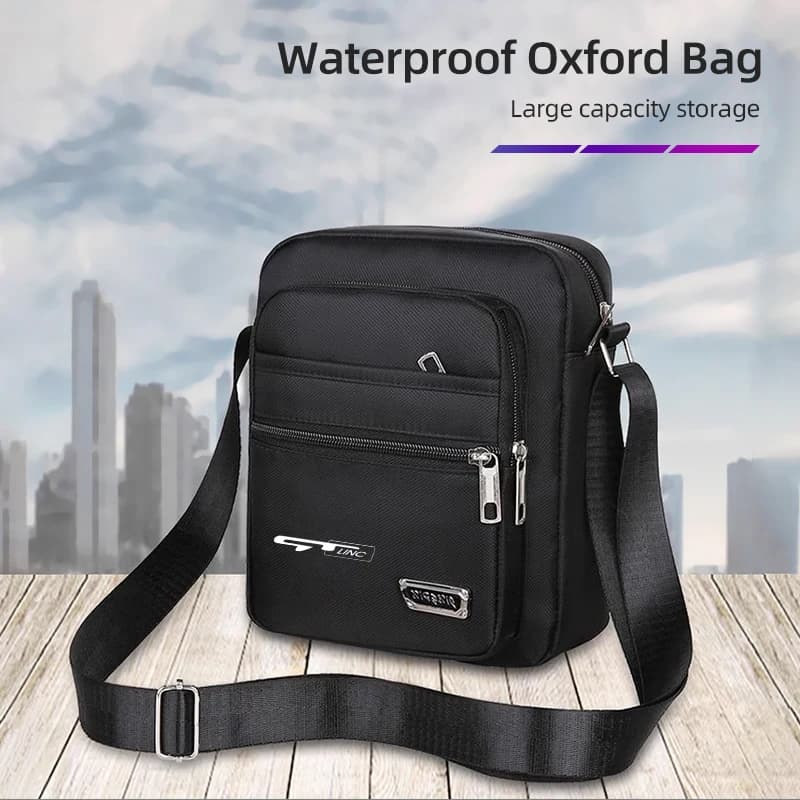 Car Shoulder Bag Sports Crossbody Bag Travel Backpack Men's Chest Storage Accessories For KIA GT GTLine Forte Seltos K5