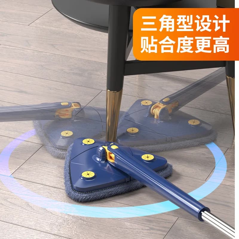 Imitation hand twist hand wash mop new triangular mop household