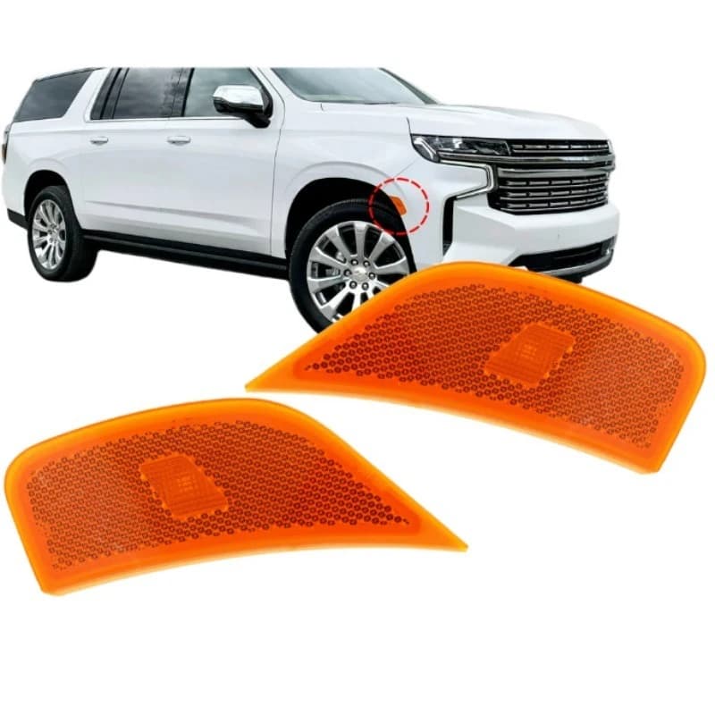 Front driving side reflector