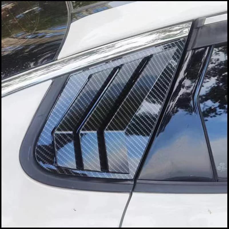Car Styling For Kia Optima 2011-2019 K5 Sedan Rear Window Shades Shutter Louver Vent Cover Trim Auto Parts Accessories