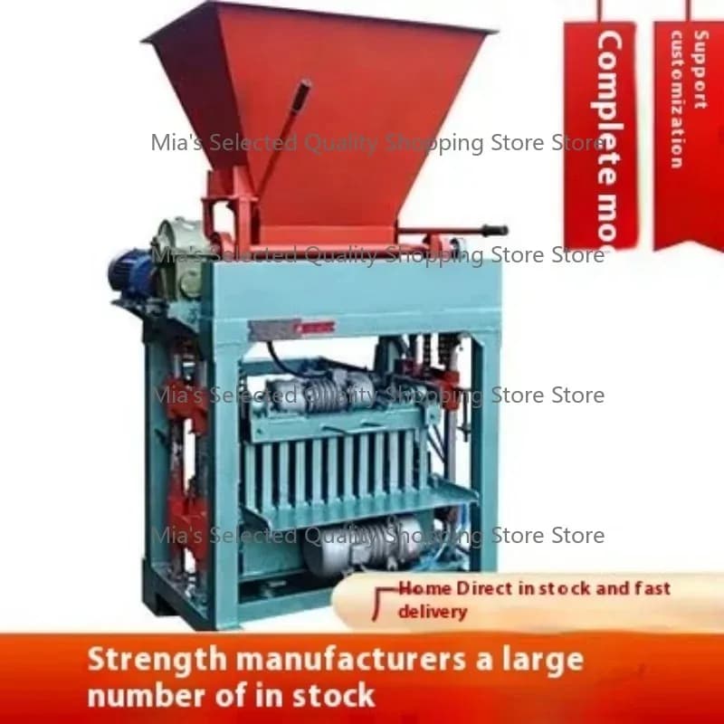 2-45 4-30 Small Manual Semi Automatic Mobile Interlocking Paving Brick Making Machinery fly ash bricks machine