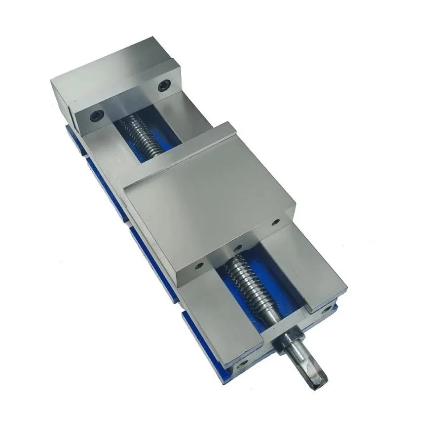 High Precision Manual Bench Vise 4/6/8 Inch Flat Jaw Extended Opening Heavy-Duty Vice for Lathe CNC Milling Machine